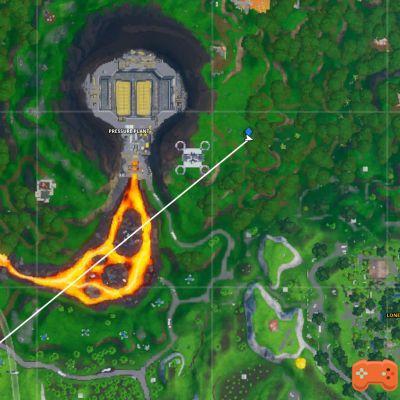 Fortnite: Chip 11 Decryption, Search below the parrot flying in a circle, Challenge