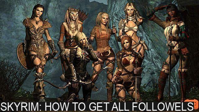 Companheiros de Skyrim: Como obter todos os seguidores