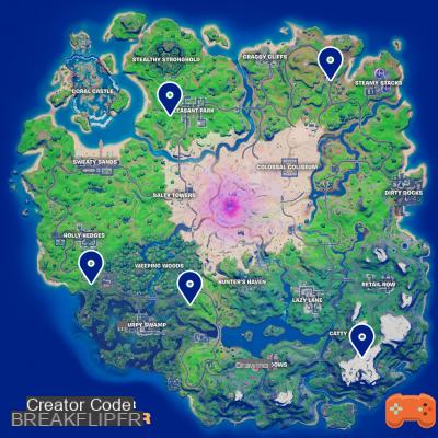 Where are Neigionnaire Outposts in Fortnite?