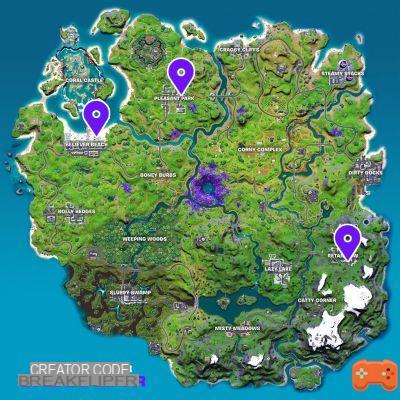 Place rubber ducks at Retail Row, Pleasant Park and Believer Beach in Fortnite Season 7 Challenge
