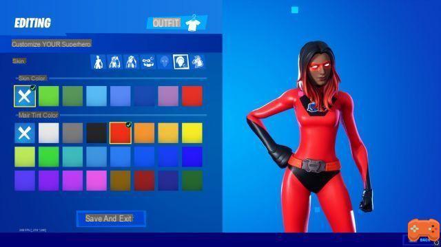 Customize superhero skins in Fortnite, how to customize and modify your outfit?