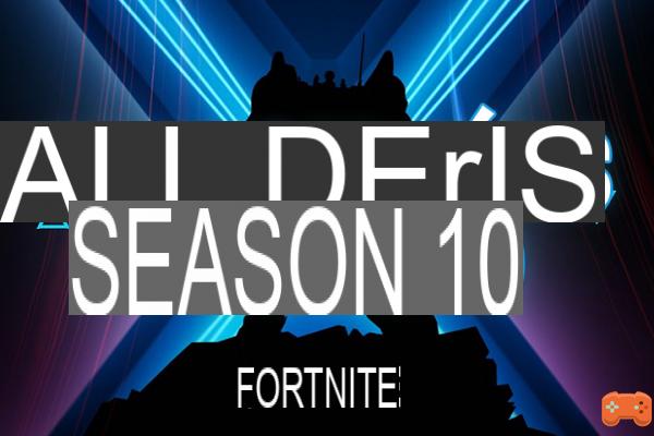 Fortnite: ¡Todos los desafíos de la temporada 10!