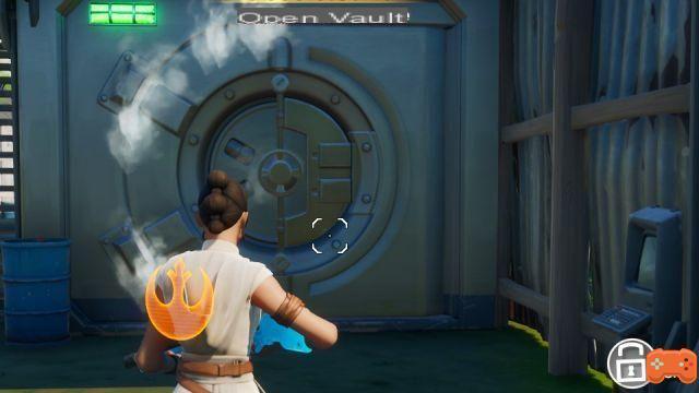 Fortnite vault, how to open it with another player, challenge Fortnite week 1 season 1 chapter 3