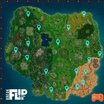 Fortnite: Faults, where are they? Map and location
