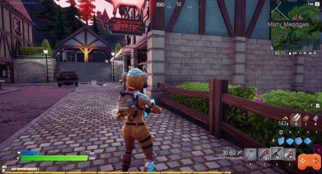 Place Wanted Posters at Weeping Woods and Misty Meadows in Fortnite Season 7 Challenge