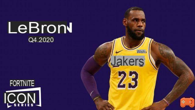 Skin Lebron James Fortnite, how to get the outfit?