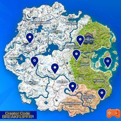 Shanta Fortnite season 1 chapter 3 challenges, how to collect gem fragments?