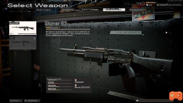 Stoner 63 class, accessories, perks and joker for Call of Duty: Black Ops Cold War and Warzone