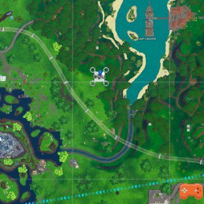Fortnite: Chip 38 Decryption, Search with the Vendetta outfit on the northernmost aerial platform, Challenge