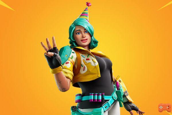 Fortnite: Dance in front of different birthday cakes, season 4 challenge