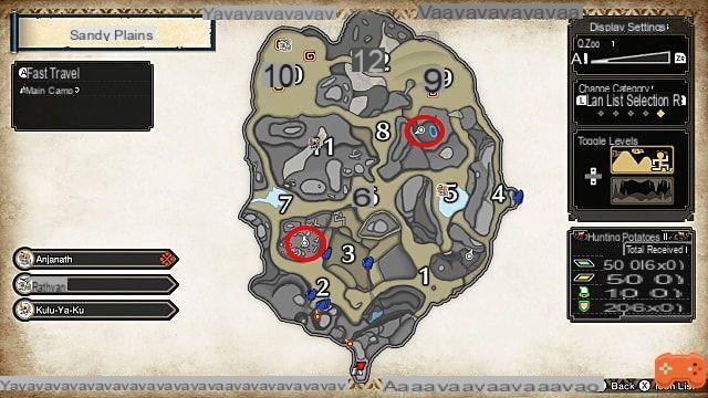 Monster Hunter Rise Camp Locations