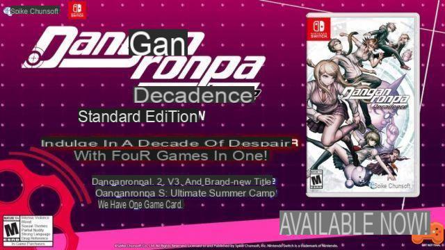 Danganronpa Decadence: Special Editions