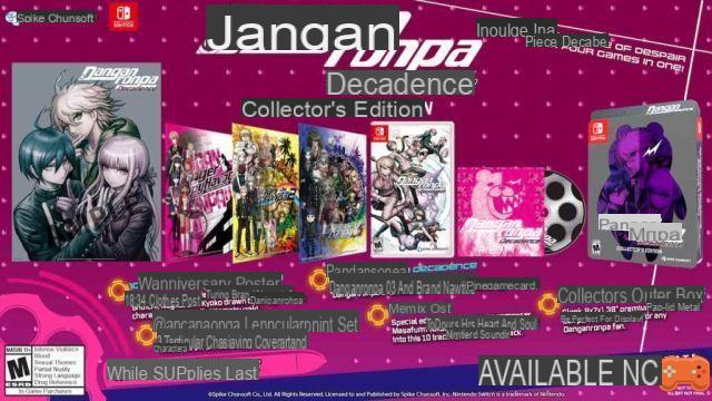 Danganronpa Decadence: Ediciones especiales