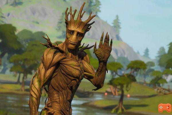 Groot skin, Fortnite season 4 awakening challenges
