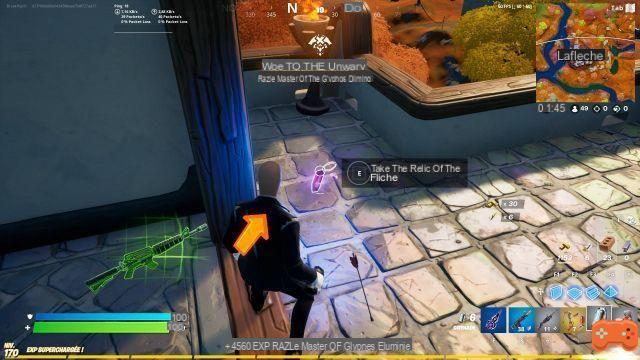 Fortnite: Defeat Raz the Glyph Master and get the Arrow Relic