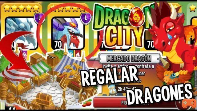 How to Gift Dragons in Dragon City