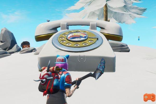 Fortnite: Visit a Huge Telephone, a Grand Piano and a Giant Fishing trophy, challenge week 2 season 9