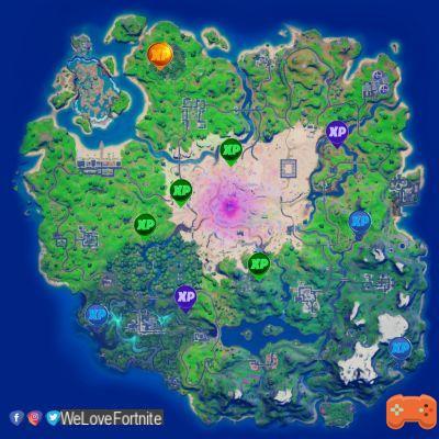 Fortnite: XP coins in week 8 season 5, where are their locations?