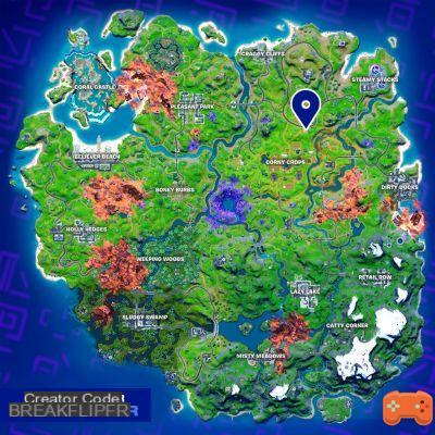 Talk to Gosier and complete the Toothache questline in Fortnite, Season 8 challenge