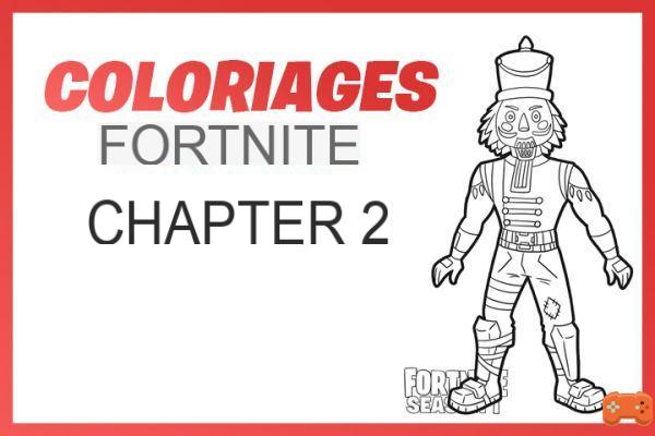 Coloring and drawing Fortnite: Chapter 2
