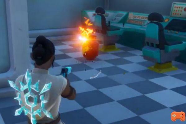 Fortnite: Destroy structures with gas canisters, challenge week 3 season 2