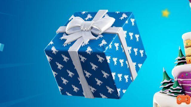 Throwing Birthday Gifts in Fortnite Season 8 Challenge