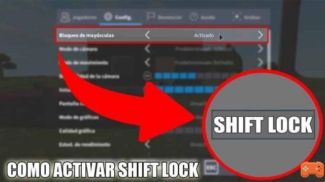 How to Activate the Shift Lock in Roblox