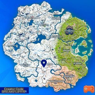 Arid Ark Fortnite, where is the notable location of chapter 3?