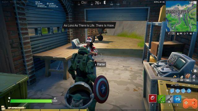 Cannon of the brave Fortnite, where to find the exotic weapon?