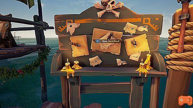 Guida al tesoro sepolto di Sea of ​​Thieves: come seppellire tesori, ottenere pacchetti di mappe e utilizzare le schede missioni