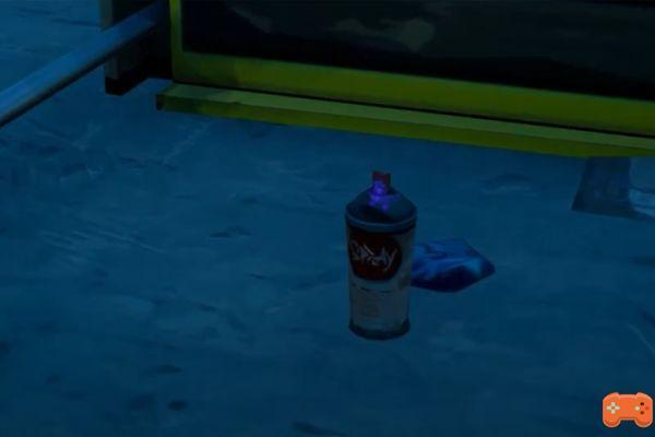 Get Spray Cans from Dirty Docks Warehouses or Pleasant Park Garages in Fortnite Season 7 Challenge