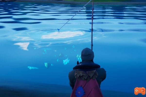 Fortnite: Atrapa un pez con el traje de marinero, Misión y desafío