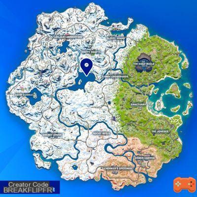 Loot Lake Fortnite, where is the notable location of chapter 3?