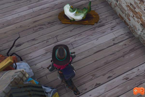 Fortnite: Dance with a fishing trophy at different named locations, week 8 challenge