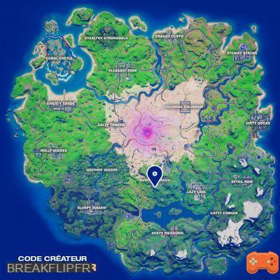 Fortnite: Find a maple syrup stash in Hunter's Haven, season 5 quest