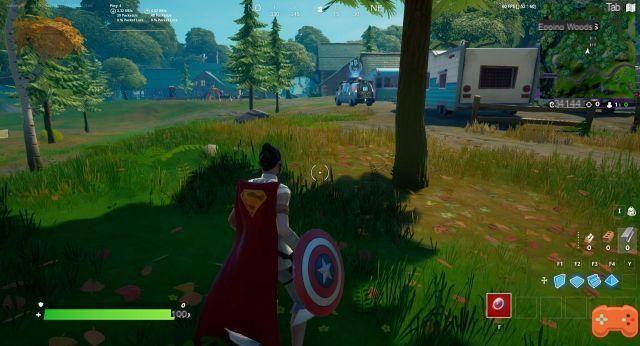 Place cameras at different ship landing sites in Fortnite Season 7 Challenge