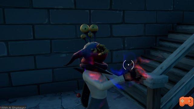 How to dance with an alien parasite in Fortnite?